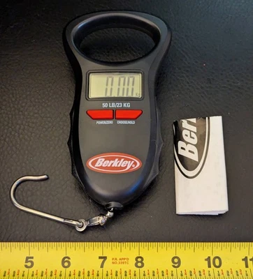 Berkley Fishing Scale W/ Instructions, Hardly Used Excellent Shape  - Image 1 of 2