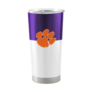Clemson Tigers 20oz. Colorblock Stainless Tumbler - Picture 1 of 1