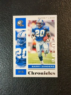 2020 Panini Chronicles Barry Sanders Lions #33 - Image 1 of 2