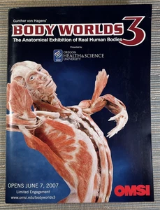 Gunther von Hagen Body Worlds 3 Press Kit Packet OMSI Portland Oregon 2007 2 DVD - Picture 1 of 7