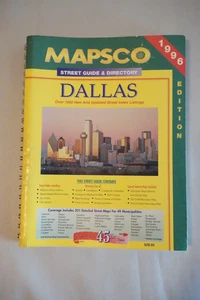 Mapsco Dallas 1996 Street Guide - Picture 1 of 4