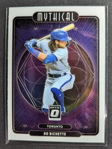 2021 Panini Donruss Optic -Mythical- Bo Bichette #M5 Toronto Blue Jays - Picture 1 of 7