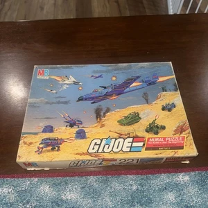 G.I. Joe Wandbild Puzzle 221 Teile Battle #2 - 1985 Milton Bradley Hasbro NUR VERPACKUNG - Bild 1 von 6