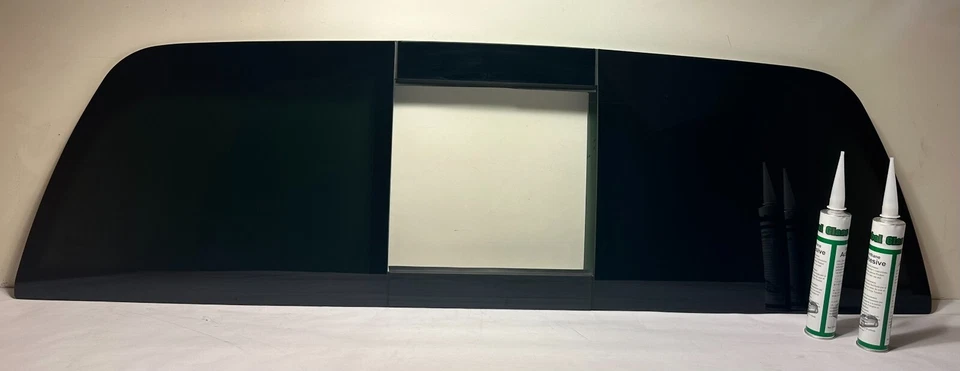 Fit: 2003-2009 Dodge Ram Pickup 2500 & 3500 Power Ready Slider Back Glass Window Foto 1 de 4