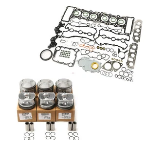 Engine Rebuild Overhaul Kit & Piston Set 81mm Fit For Audi A6 4F2 4F5 2.4L BDW - Imagen 1 de 7