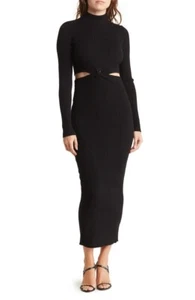 Neu mit Etikett Torn by Ronny Kobo Opal Strickkleid schwarz Gr. L - $ 368 - Bild 1 von 5