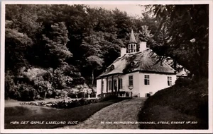 Dinamarca Mon Det Gamle Liselund Ranura Borre Vintage RPPC C025 - Imagen 1 de 2