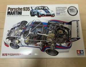 TAMIYA 1/12 Big Scale Series n.57 Porsche 935 Martini modellino in plastica (USATO) - Foto 1 di 3
