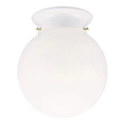 Design House 510032 1 Light Ceiling Light, White - Image 1 of 4