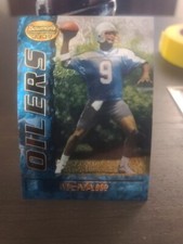 1995 BOWMAN'S BEST RC STEVE MCNAIR ROOKIE CARD #3