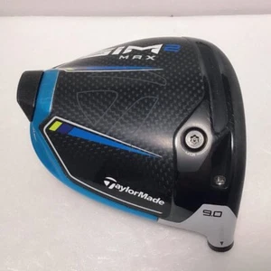 TaylorMade SIM2 Max 9.0 Degree Driver Head Only Right-handed Good Condition - Picture 1 of 10