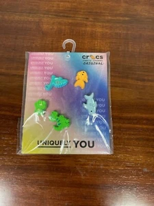Crocs Shoe Charms 5 piece Set - Cartoon Animal - Picture 1 of 2