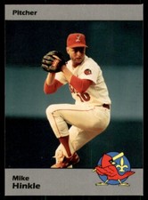 1990 Louisville Red Birds Mike Hinkle Louisville Redbirds #21