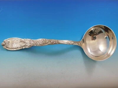 Cucharón de sopa de plata esterlina Crisantemo de Tiffany and Co cuenco redondo 11" Foto 1 de 4