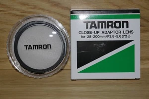 Boxed - Tamron 72mm Close-Up Adaptor Lens - 72mm Thread - Picture 1 of 4