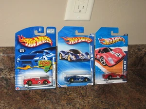 Hot Wheels Nice Lot of 3 1967 Ferrari 330 P4 Variation Red Blue '67 2002 2010 - Picture 1 of 3