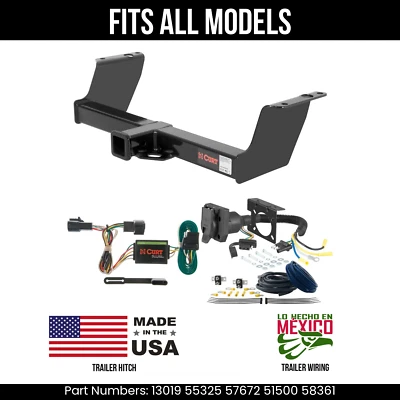 Kit de arnés de cableado de 7 pines enganche de remolque para Mazda B2300 94-08 se adapta a todos los modelos Curt Foto 1 de 4