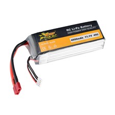 ZOP Power 4500mAh 3S 11.1V 45C Lipo Battery T Plug for RC Racing Car Drone