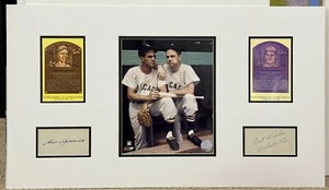 Luis Aparicio Nelson Nellie Fox Signed Index Cards White Sox Autograph HOF PSA - Picture 1 of 5
