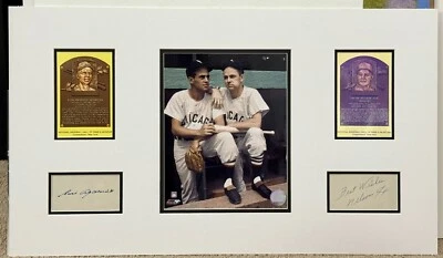 Luis Aparicio Nelson Nellie Fox Signed Index Cards White Sox Autograph HOF PSA - Image 1 of 4