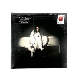 Billie Eilish When We All Fall Asleep Where Do We Go Glow In The Dark Vinyl New - Imagen 1 de 3