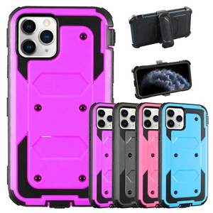 For iPhone 11 Pro 5.8" Case 2019 Hybrid Built in Kickstand Screen Protector Film - Picture 1 of 26