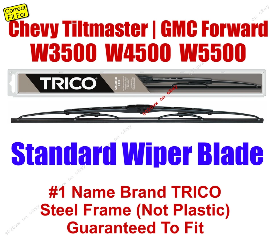 Limpador Qtde 1 Standard serve 1995-2010 Chevrolet Tiltmaster W3500 W4500 W5500 30200 - Imagem 1 de 1