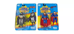 2024 McFarlane Toys - SUPER POWERS - DC SUPERMAN FLEISCHER & BATMAN DARK KNIGHT - Foto 1 di 5