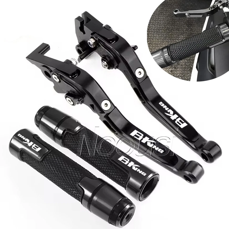Juegos de empuñaduras de manillar palancas de embrague de freno CNC para Suzuki B-KING BKing 2008-2011 Foto 1 de 4