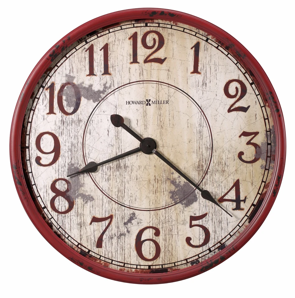 HOWARD MILLER - 625598 GALLERY   WALL CLOCK - "BACK 40" 625-598 -32 " DIAMETER - Image 1 of 1