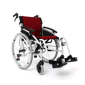 Angel Mobility Lightweight Folding Aluminum Self Propelled Wheelchair - Picture 1 of 4