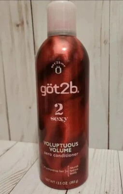 (1) Got2b  2 Sexy Voluptuous Volume~Aero Foam Hair Conditioner~13.5 oz. - Image 1 of 4