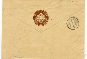 DEUTSCH-OSTAFRIKA [X] AMTLICHER UMSCHLAG DES DEUTSCHEN KOLONIALAMTES, GEBRAUCHT - Bild 1 von 2