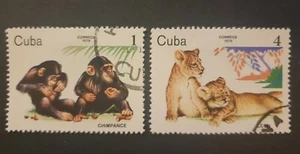 CUBA 1979 Young Zoo Animals - Used. - Picture 1 of 1