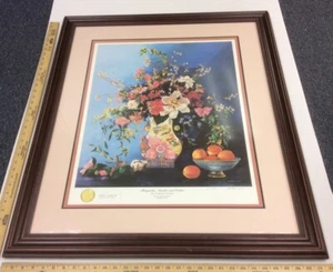 Cherrie Nute - Magnolias, Peaches & Cotton -  Signed By Artist & The Governor - Picture 1 of 11