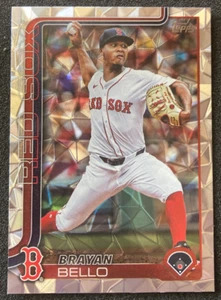 2025 Topps #540 Brayan Bello DIAMANTE SP. Boston Red Sox - Picture 1 of 2