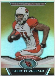 Larry Fitzgerald 2011 TOPPS PLATINUM FOOTBALL Gold #90 Cardinals - Bild 1 von 2