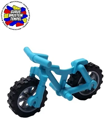 LEGO Mountain Bike MTB medium azure blau 36934 BMX Fahrrad Bicycle 76185 City  - Bild 1 von 2