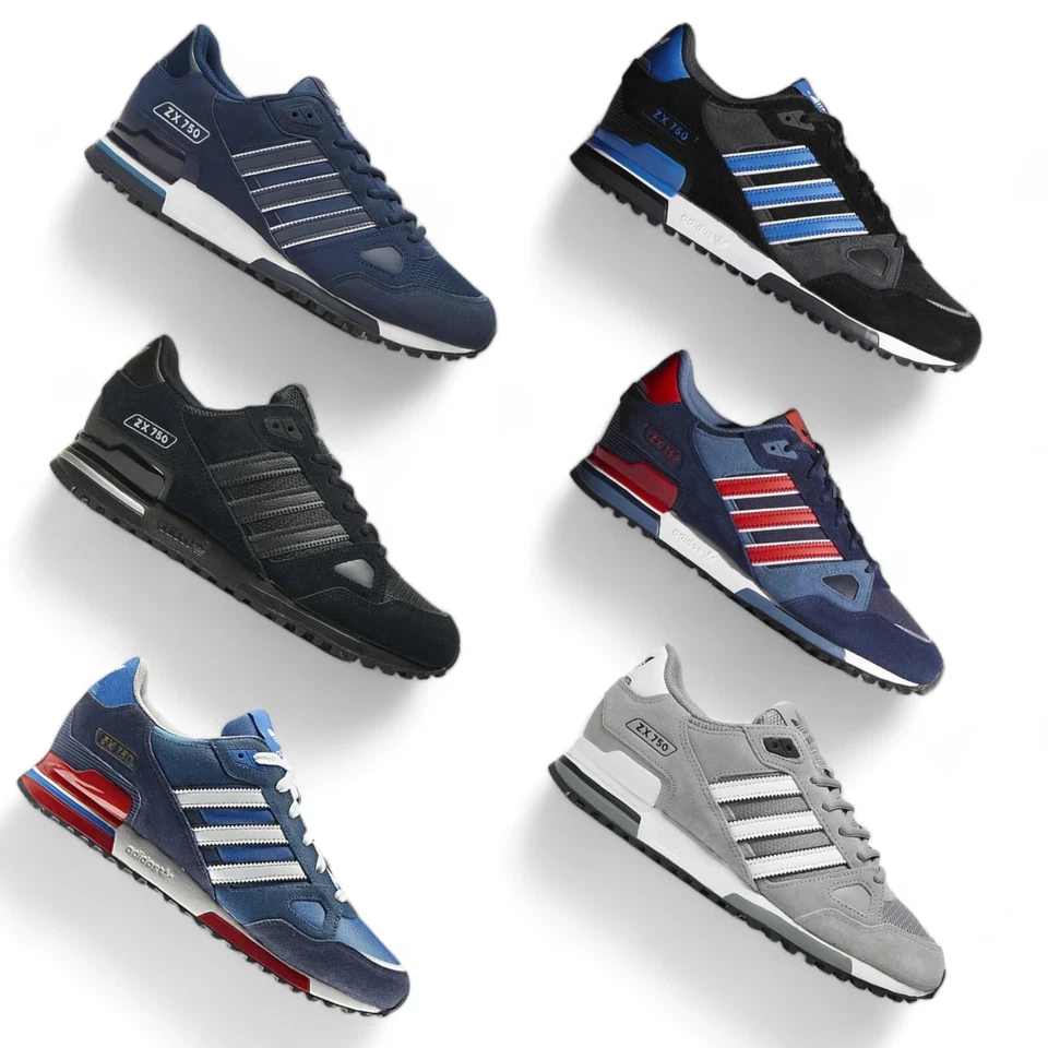 Adidas Originals Herren ZX 750 Sport-Turnschuhe, Größe 7–12