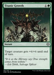 Titanic Growth - Foil X4 (Phyrexia: All Will Be One (2023)) MTG (NM) *CCGHouse*  - Bild 1 von 1