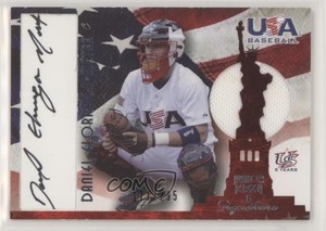 2007 USA Baseball Black Ink /295 Daniel Elorriaga-Matra #AJ-27 Auto