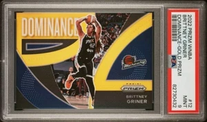 Brittney Griner 2022 Panini Prizm WNBA Dominance Gold Prizm /10 PSA 9 #8 Mercury - Imagen 1 de 2