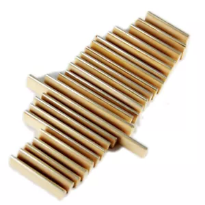 1 Set 24 Liuqin Pin Bambus Messing Einsatz langlebig Vektorgrafik - Bild 1 von 2