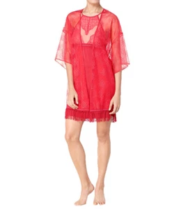  Triumph   Dream Spotlight SS18 Kimono Robe Red   Gr.36-42  Farbe Orange - Picture 1 of 3