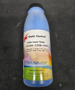 SEALED Static Control Cyan Toner Refill LC540-120B-COS2 - Picture 1 of 2