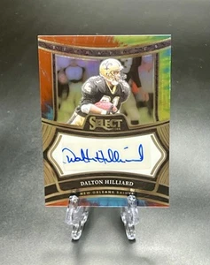 2024 Select Football Dalton Hilliard Tie-dye/25 Auto SSP #SP-DHD Saints - Imagen 1 de 2