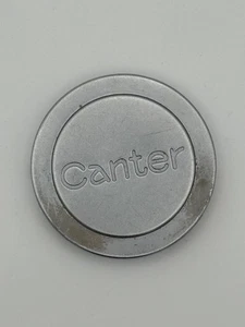 Canter 39mm Chrome Silver Metal Front Lens Cap Slip On - Picture 1 of 2