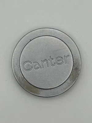 Canter 39mm Chrome Silver Metal Front Lens Cap Slip On - Image 1 of 2