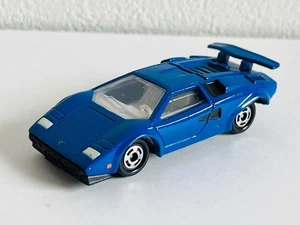 Tomica Lamborghini Countach LP500S Blue s1 - Picture 1 of 9