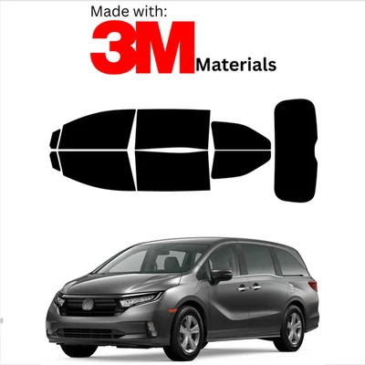 Precut Window Tint Kit For Honda Odyssey 18-24 Color Stable Ceramic Made With 3M - Image 1 of 4